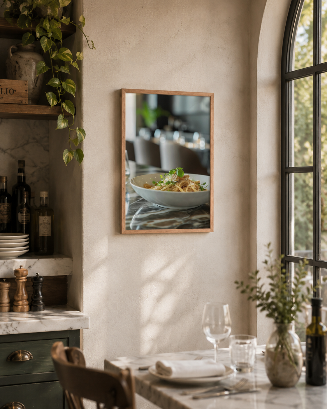 Pasta Alla Casa - Framed poster
