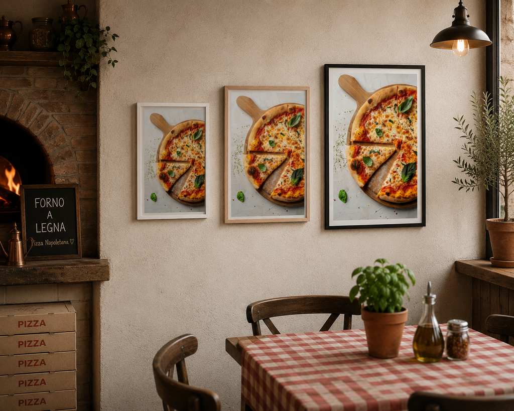 Napoli Nights - Framed poster