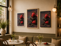 Berry in Love - Framed poster
