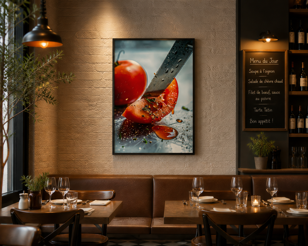 Tomato Tango - Framed poster