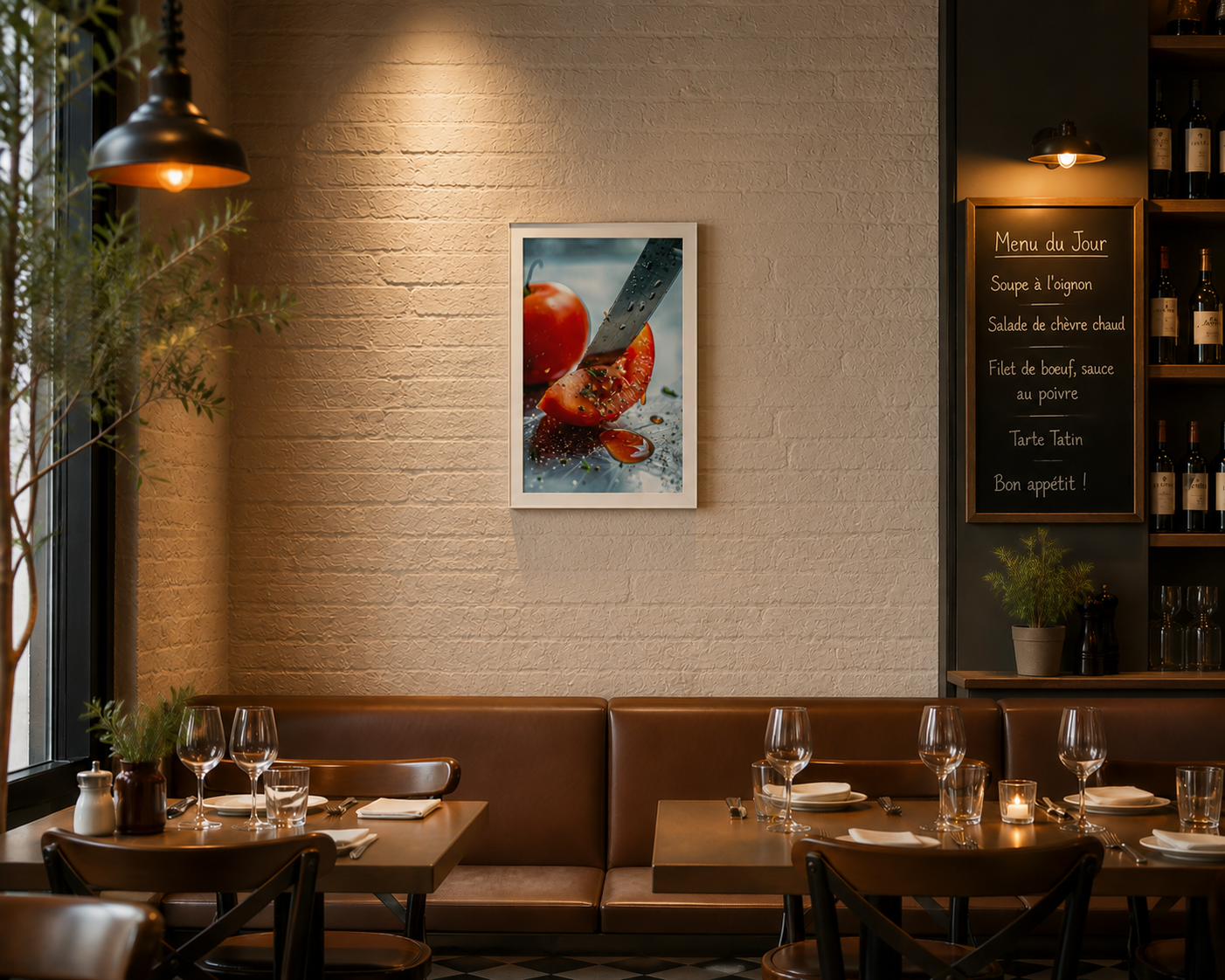 Tomato Tango - Framed poster