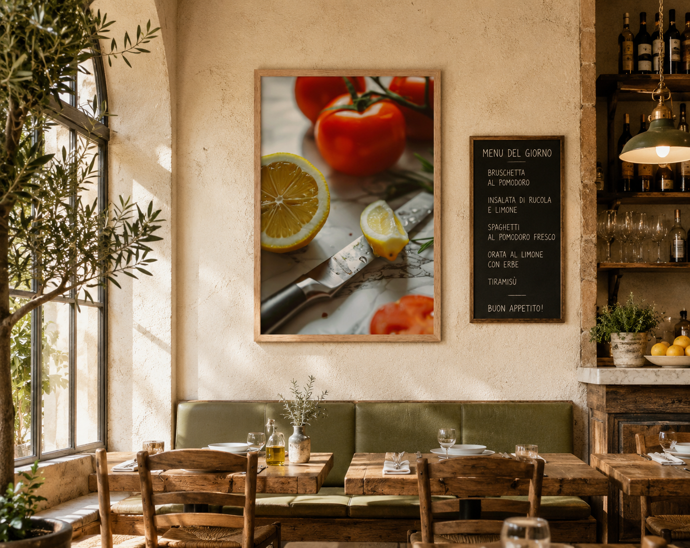 The Taste of Summer - Framed poster