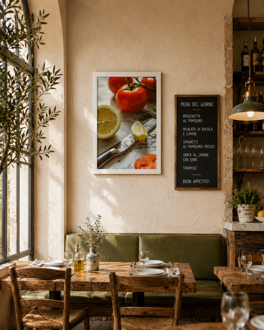 The Taste of Summer - Framed poster