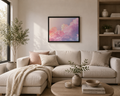 Dreams in Pink - Framed canvas