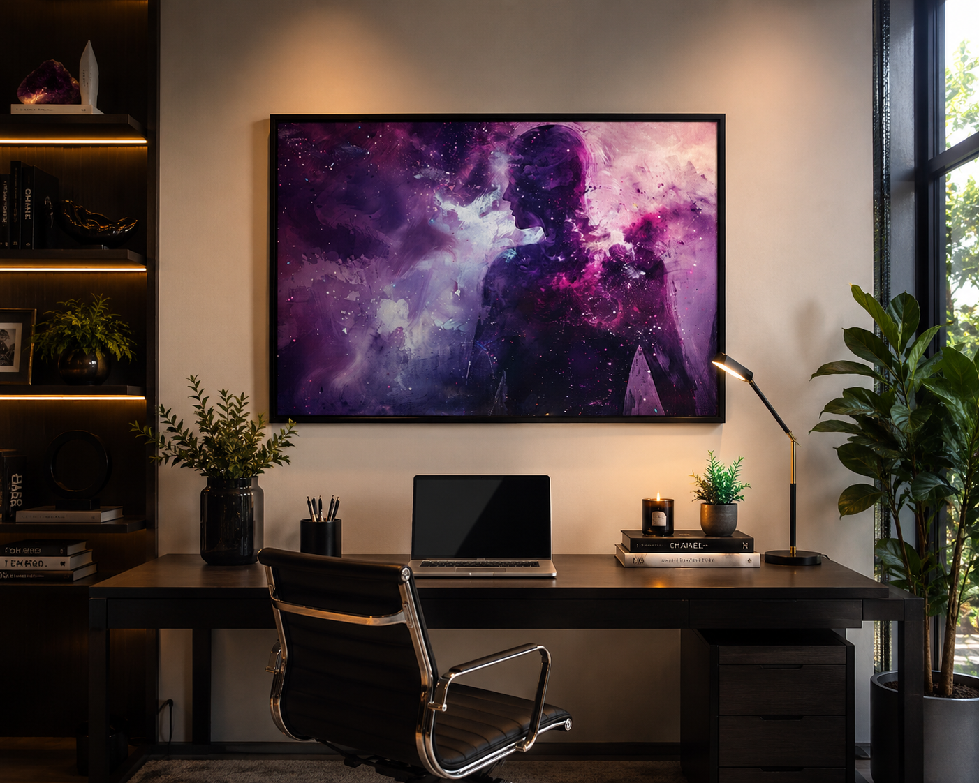 Made of Stardust - Framed canvas
