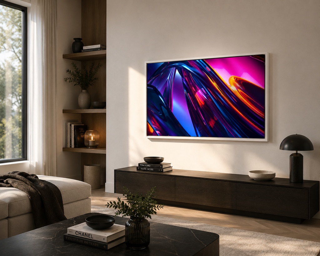 Future Flow - Framed canvas