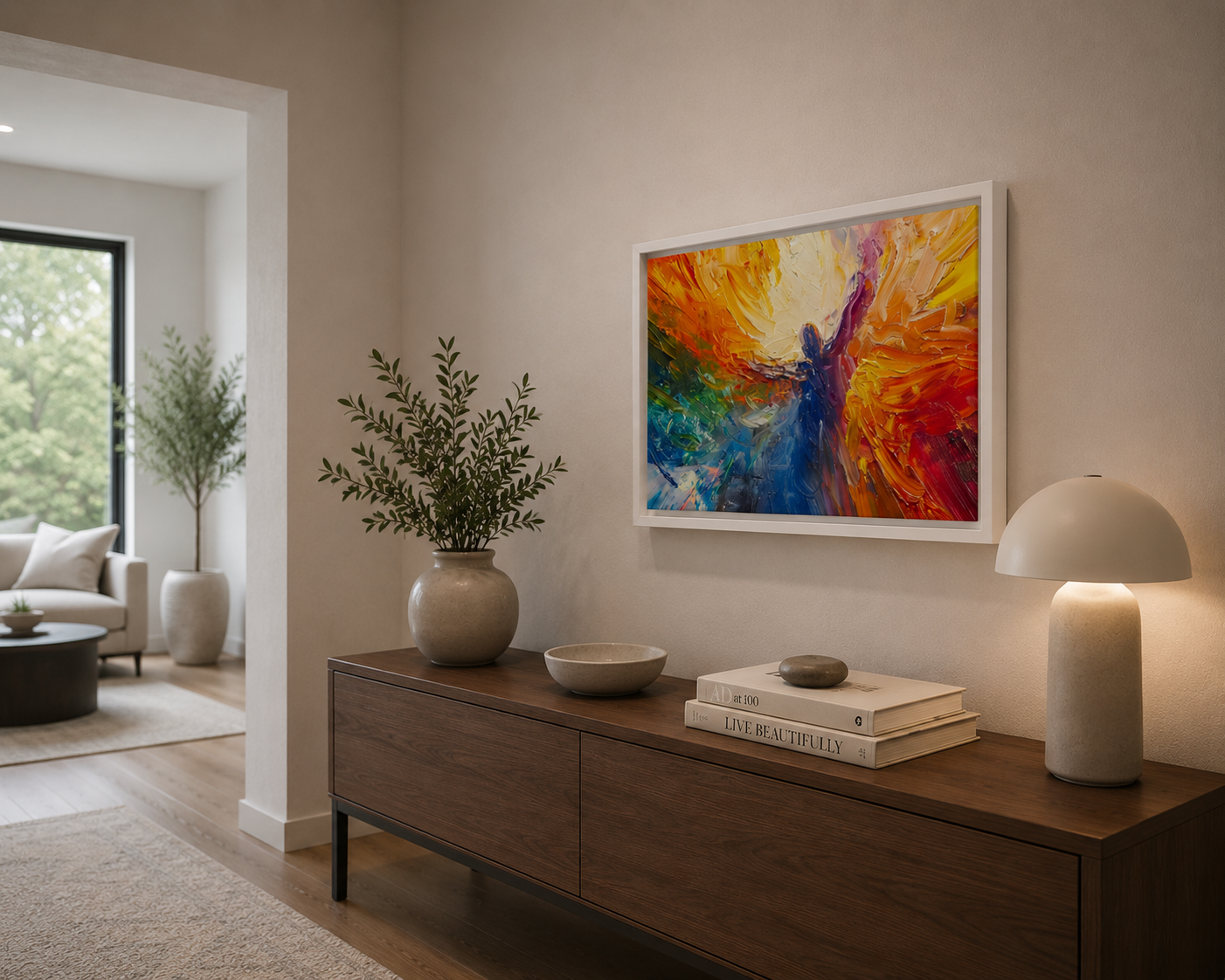Light Within - Framed canvas