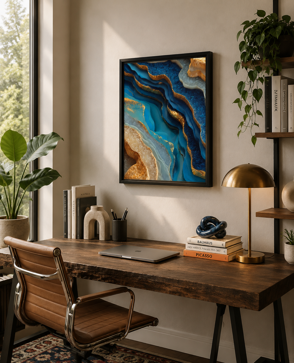 The Earth’s Mood Ring - Frame Canvas