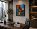 Hot Cheetos Architecture - Framed canvas