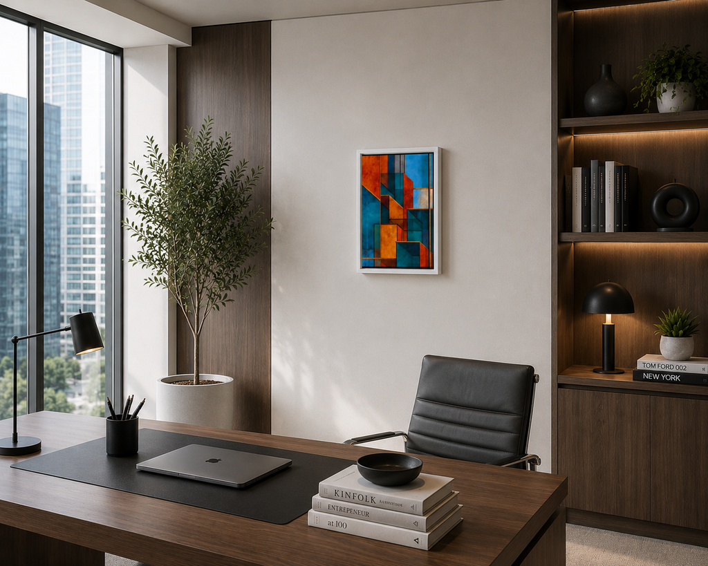 Hot Cheetos Architecture - Framed canvas