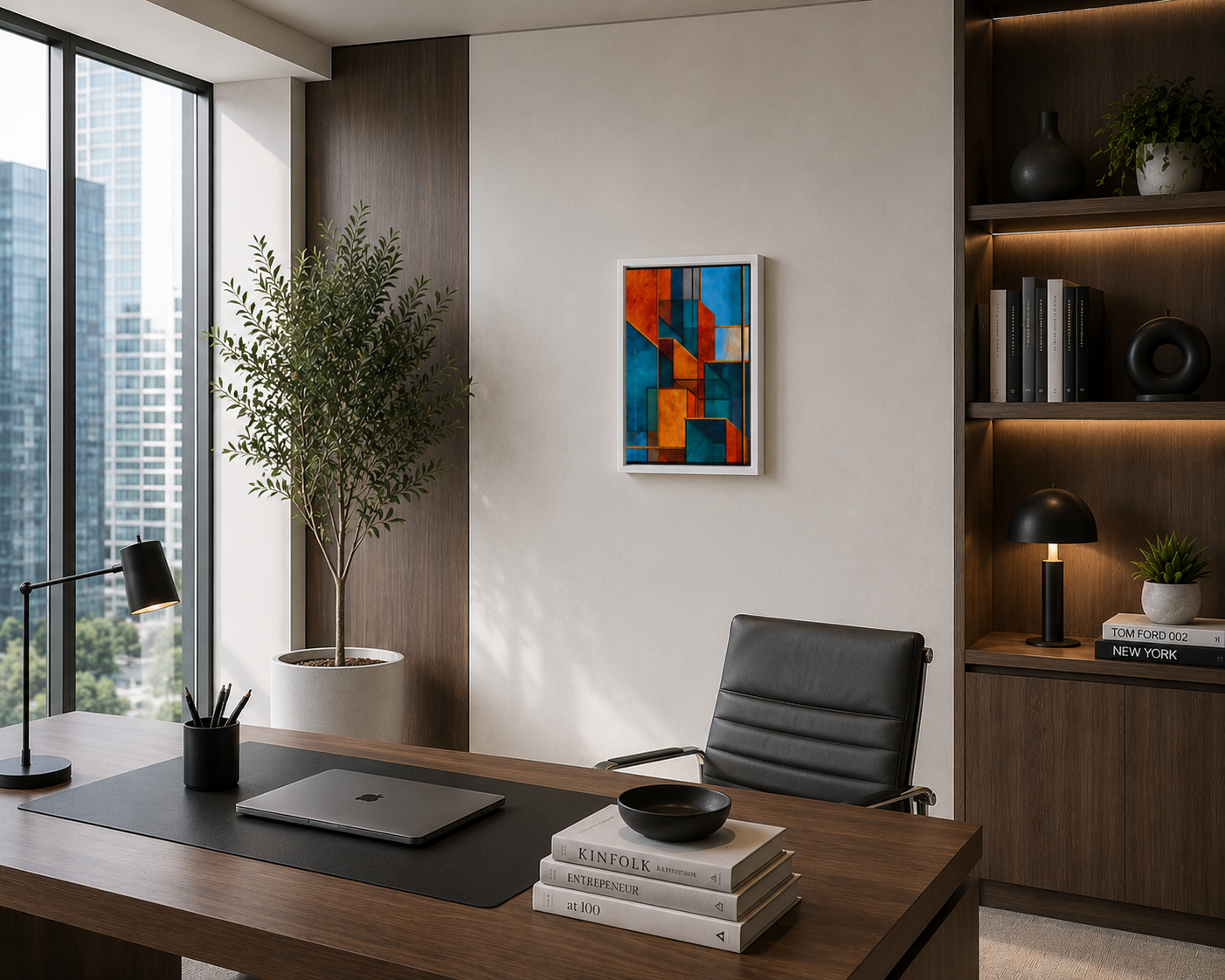 Hot Cheetos Architecture - Framed canvas