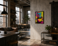Coffee Cup - Framed canvas