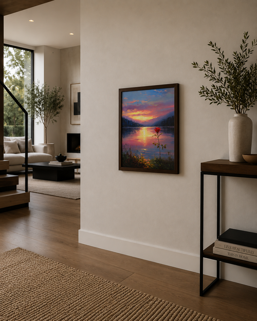 A Rose Is A Rose - Framed Canvas