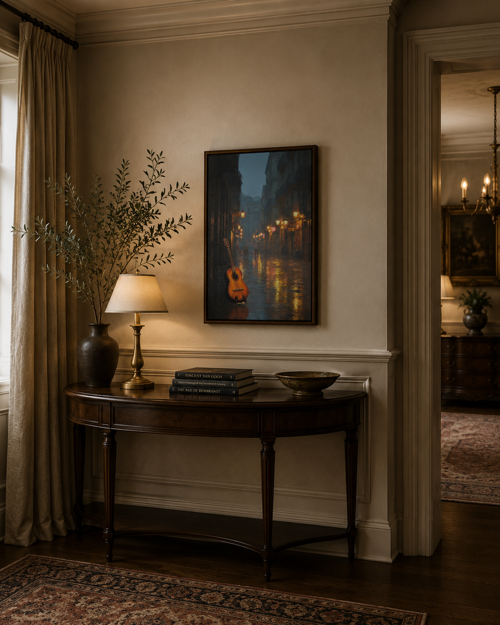 Invisible Artist - Framed canvas