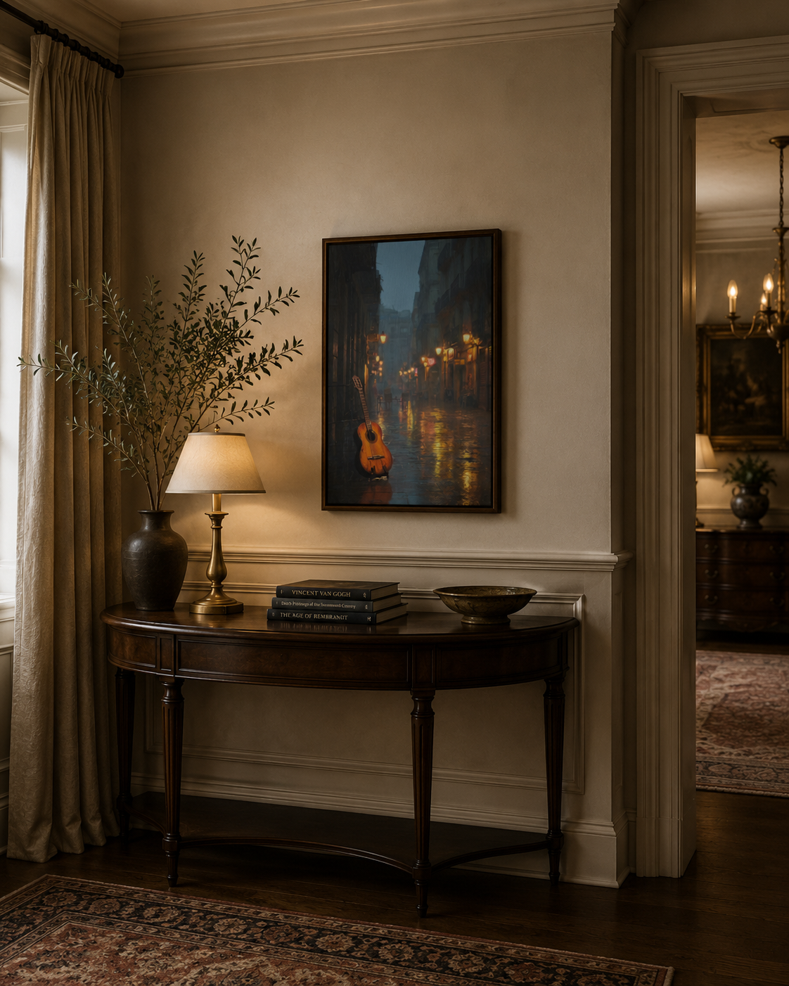 Invisible Artist - Framed canvas