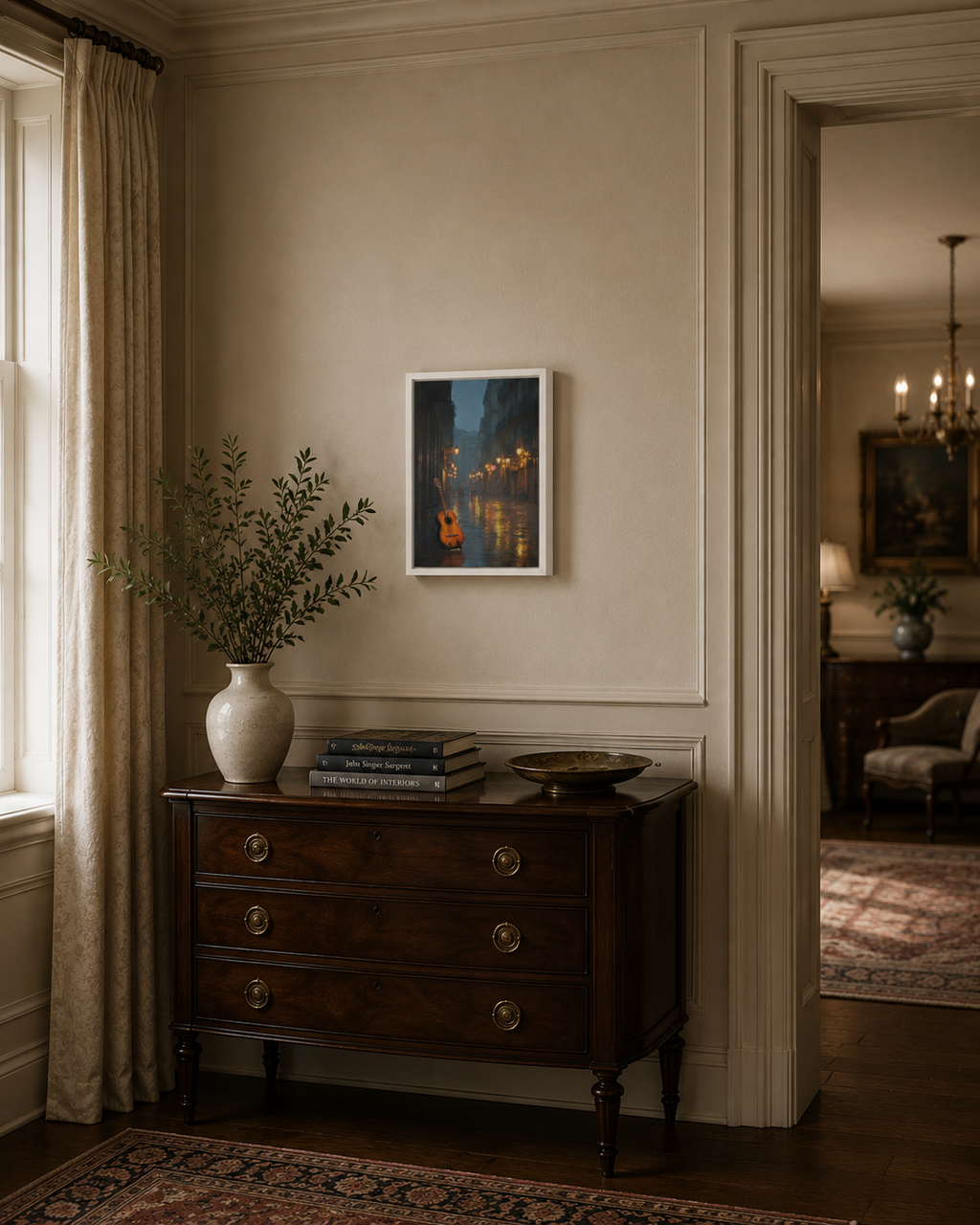 Invisible Artist - Framed canvas