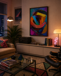 Dizzy - Framed canvas