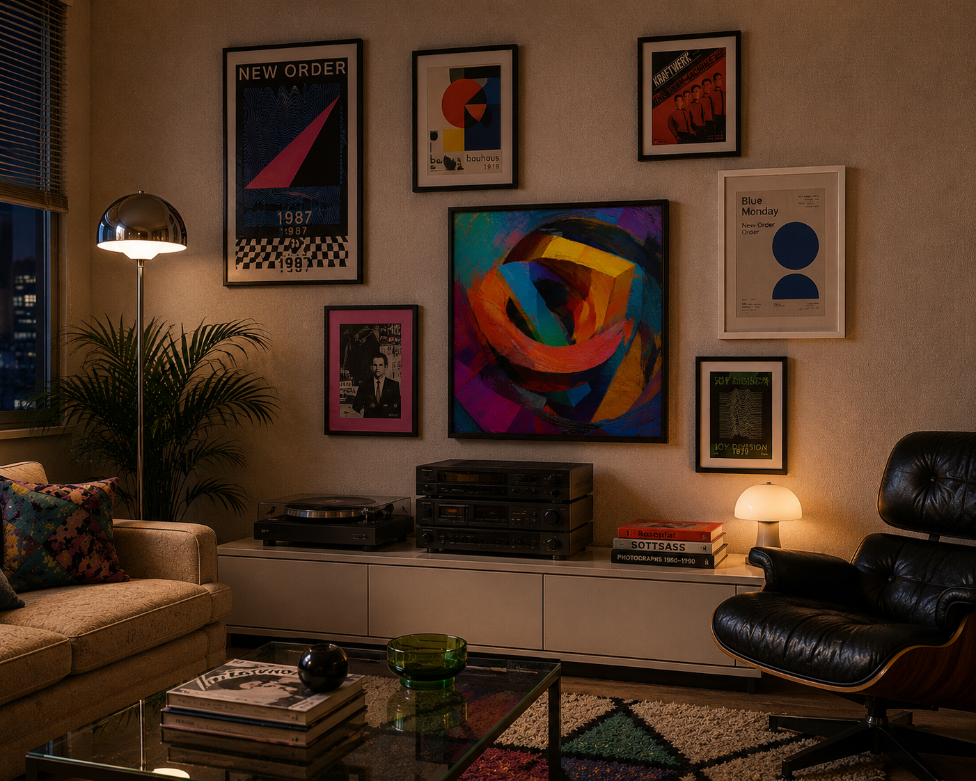 Dizzy - Framed canvas