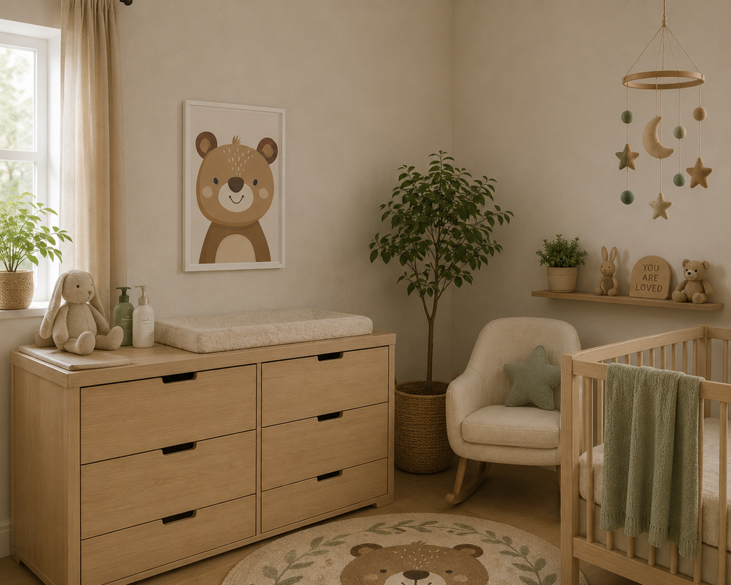 Little Bear - Framed canvas