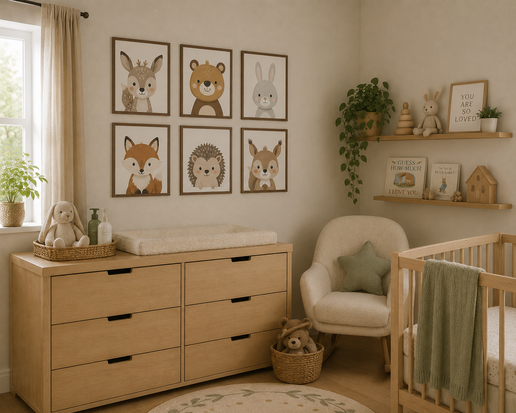 Little Bear - Framed canvas