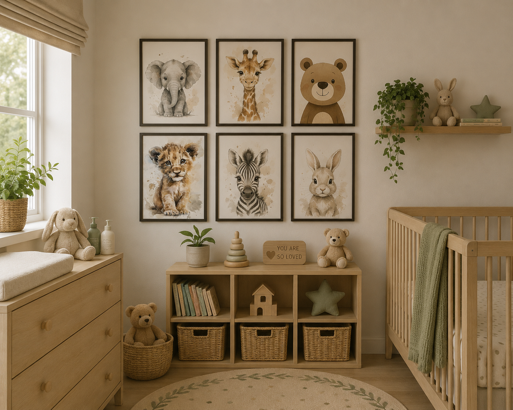 Messy Hair - Framed canvas