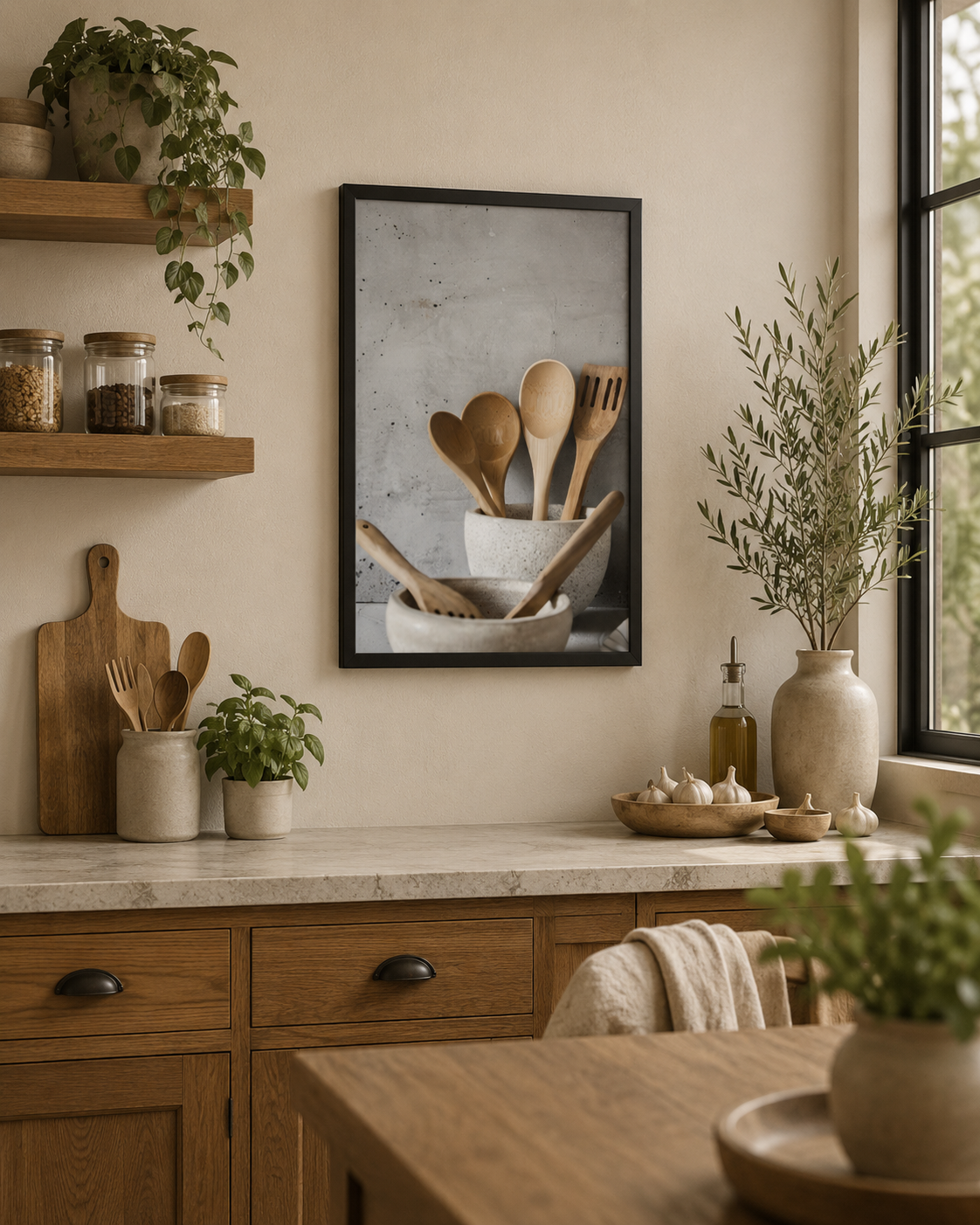 Team Meet - Framed poster
