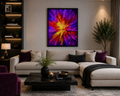 The Universe Sneezed - Framed canvas